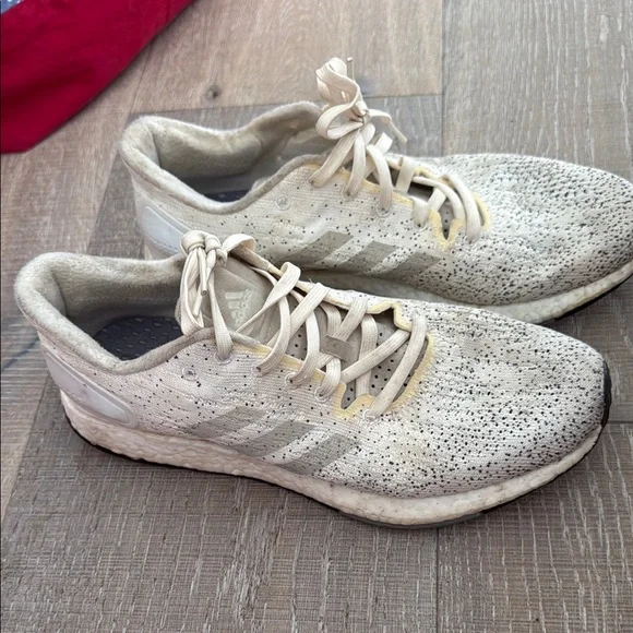 Adidas White Running Shoes - Picture 1 of 7